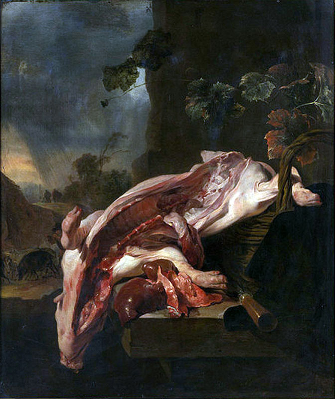 A Pig's Carcase